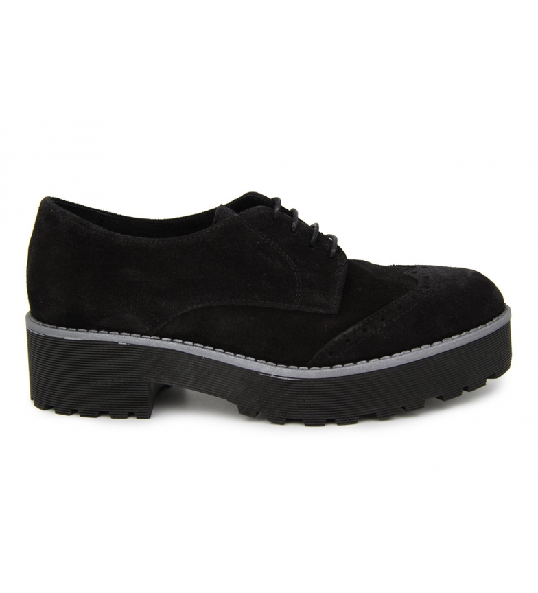 Plataforma Liberitae Serraje Blucher Negro En pqUzVSM