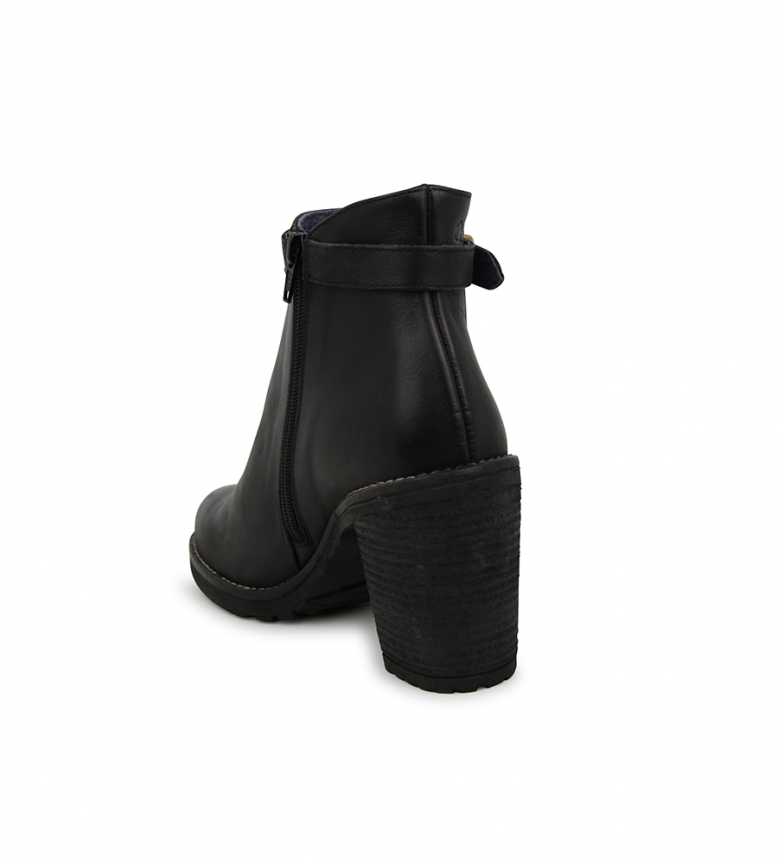 Piel En Liberitae Botines Maddy Negro QrshdtC
