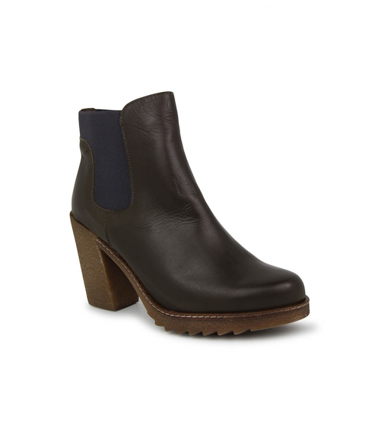 Elsticos Liberitae Botines Piel En Verde tQhrCsBdxo