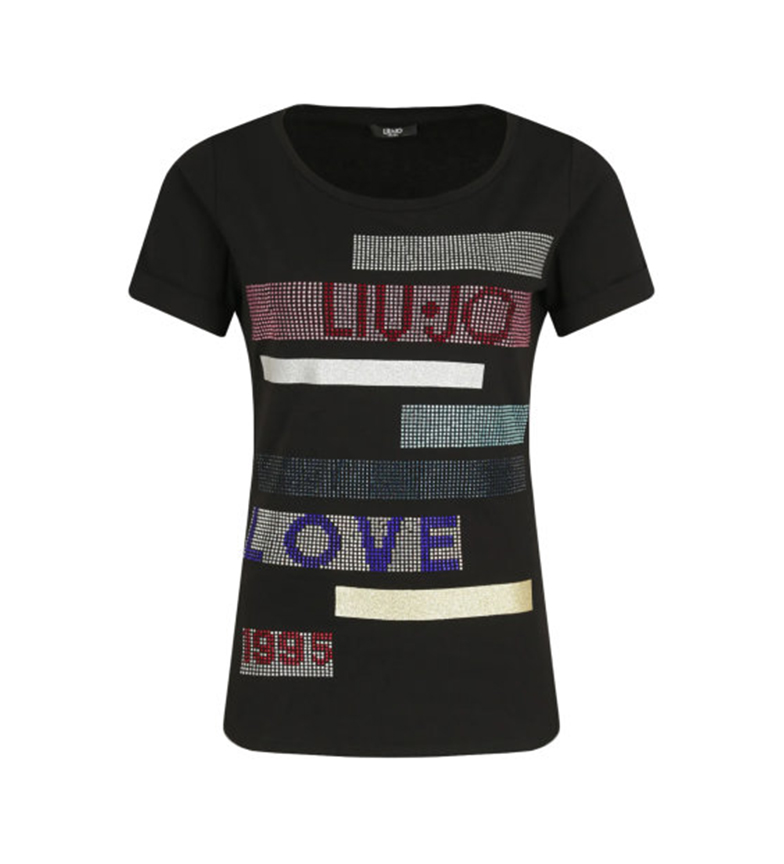 Liu Jo Camiseta TA1163 J5003 negro