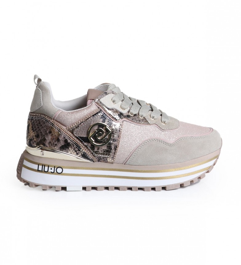 sentido común Descanso Salida Liu Jo Zapatillas de piel Maxi Wonder 24 animalprint - Tienda Esdemarca  calzado, moda y complementos - zapatos de marca y zapatillas de marca