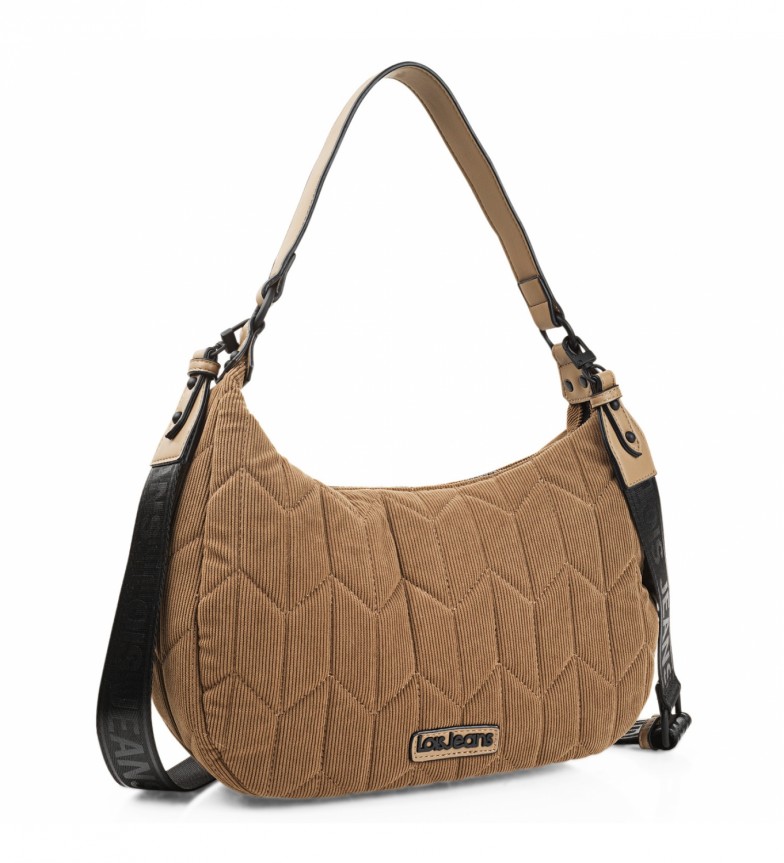 PRADA borsa a tracolla piccola in nylon Tessuto rosa neon con logo a