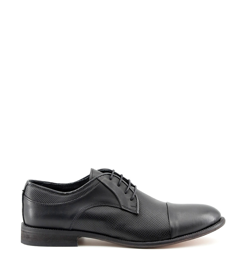 Negro Zapatos Dino Piel Italia Made In De MVpqUSz