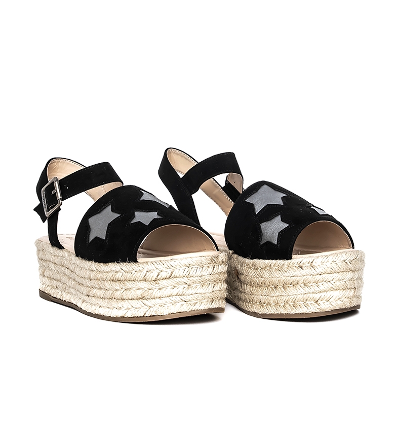 Plataforma5cm Sandalias Negroaltura Mustang Star Sandalias Star Negroaltura Mustang uFc1TlK3J