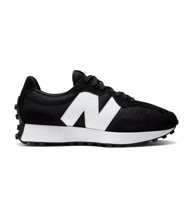 New Balance Leather trainers 327 black - ESD Store fashion, footwear ...