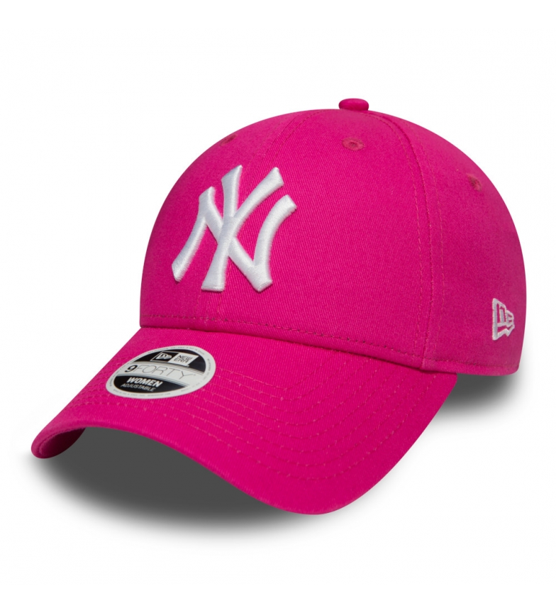 New Era Cappellino rosa New York Yankees Essential 9Forty