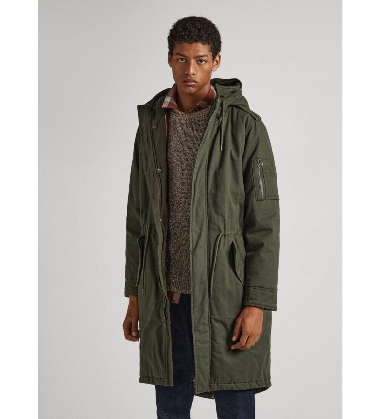 Parka Guess Parka Verde Oliva Hombre Pepe Jeans Bowie Parka - Main Image