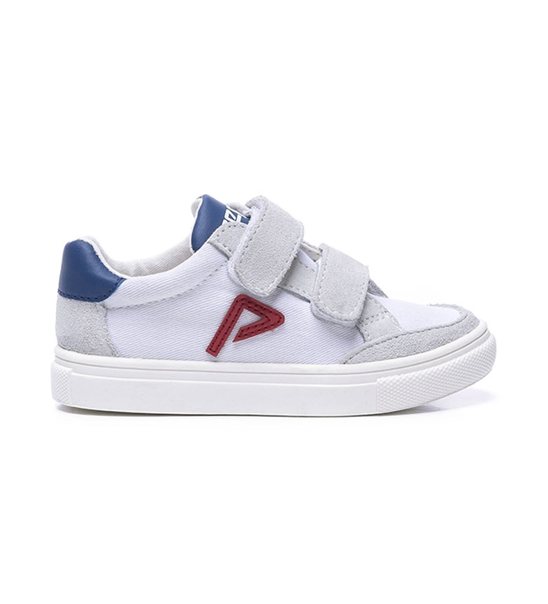 Pepe Jeans Adams Archive Kids sapatos brancos