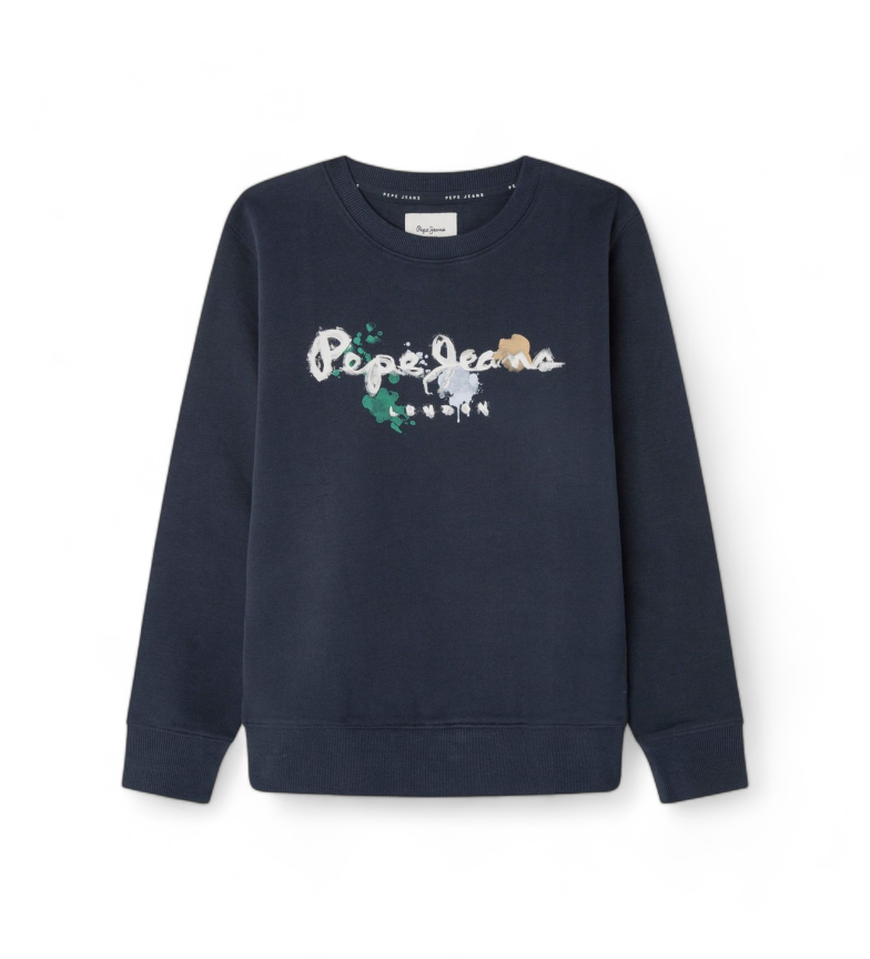 Sudadera Con Capucha Pepe Jeans Anne Para Niñas - Diseño Relajado Con Detalles En Laterales Y Estampado Frontal