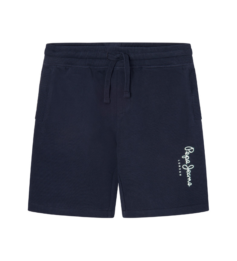 Pepe Jeans New Eddie Navy Shorts - ESD Store fashion, footwear and ...