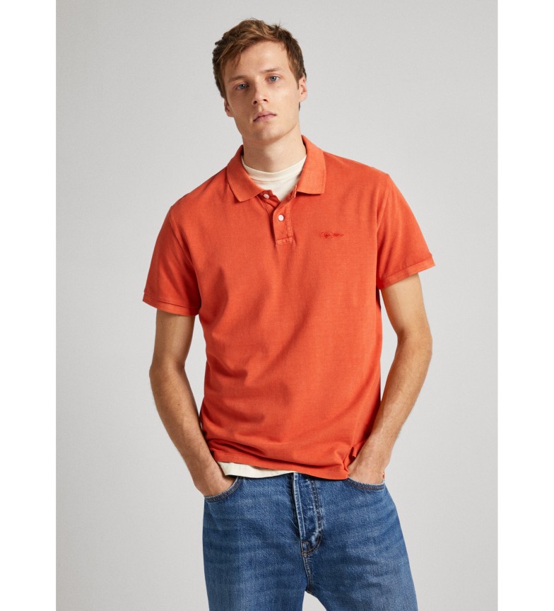 Pepe Jeans Pólo laranja New Oliver - Esdemarca Loja moda, calçados e  acessórios - melhores marcas de calçados e calçados de grife