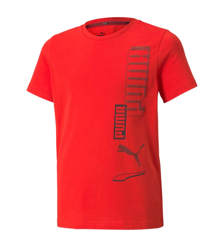Puma Camiseta Alpha rojo