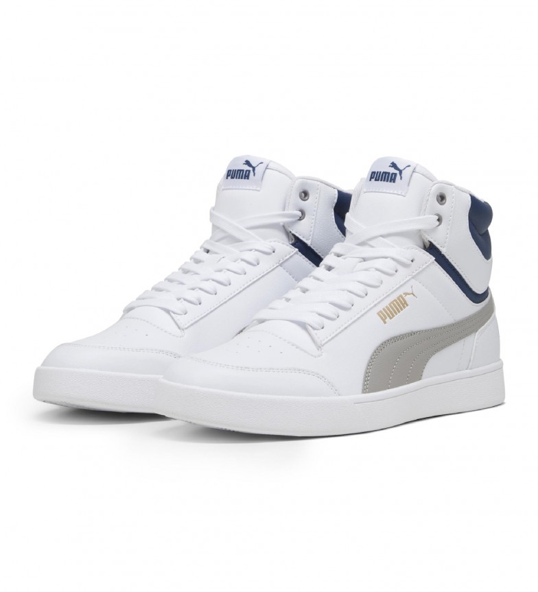Puma Trainers Shuffle Mid white - ESD Store fashion, footwear and ...