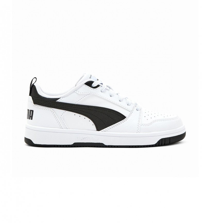 Puma Trainers Rebound V6 Lo Jr white - ESD Store fashion, footwear and ...