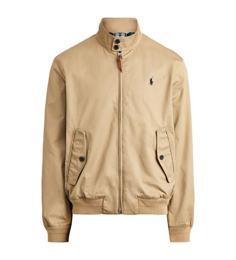 polo jacket beige