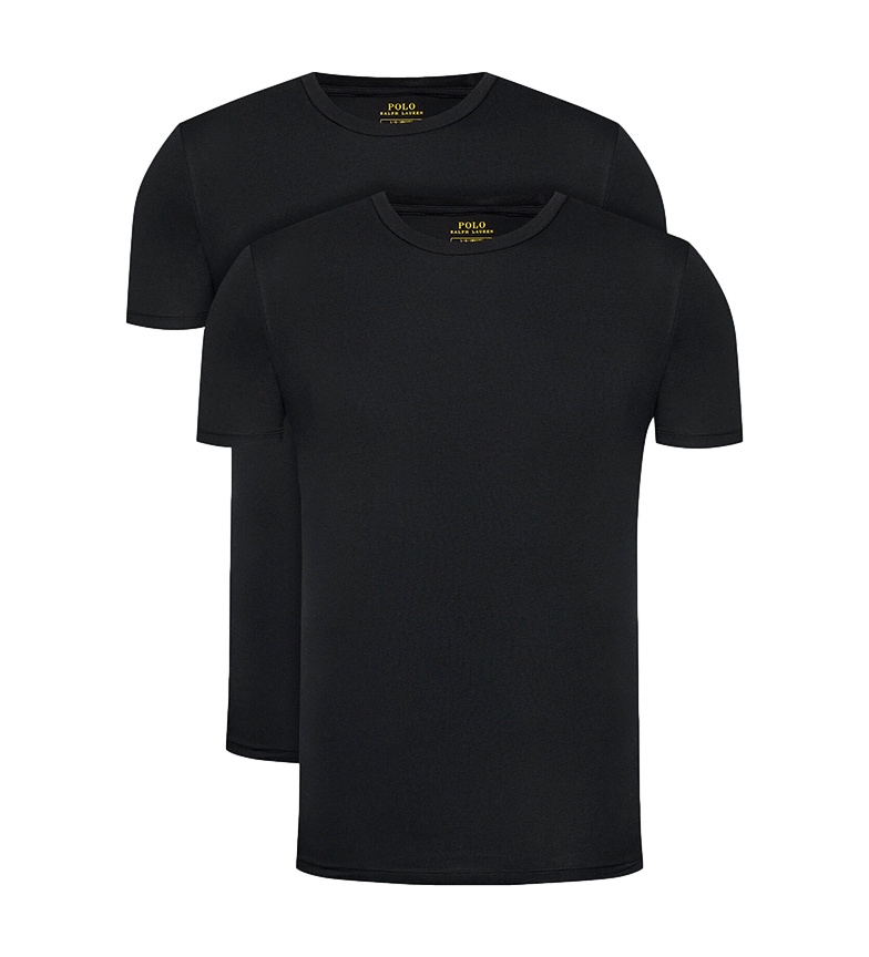 Ralph Lauren Pack of 2 t-shirts Classic Crew black - ESD Store fashion,  footwear and accessories - best brands shoes and designer shoes