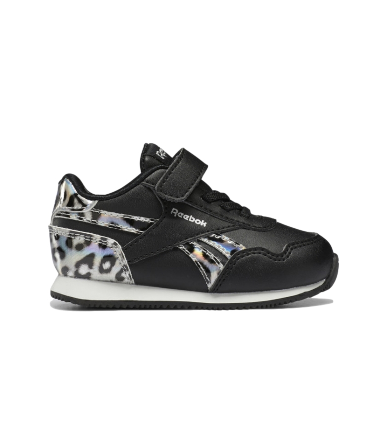Reebok Royal Classic Jogger 3.0 Sneakers preto, estampado animal, prata