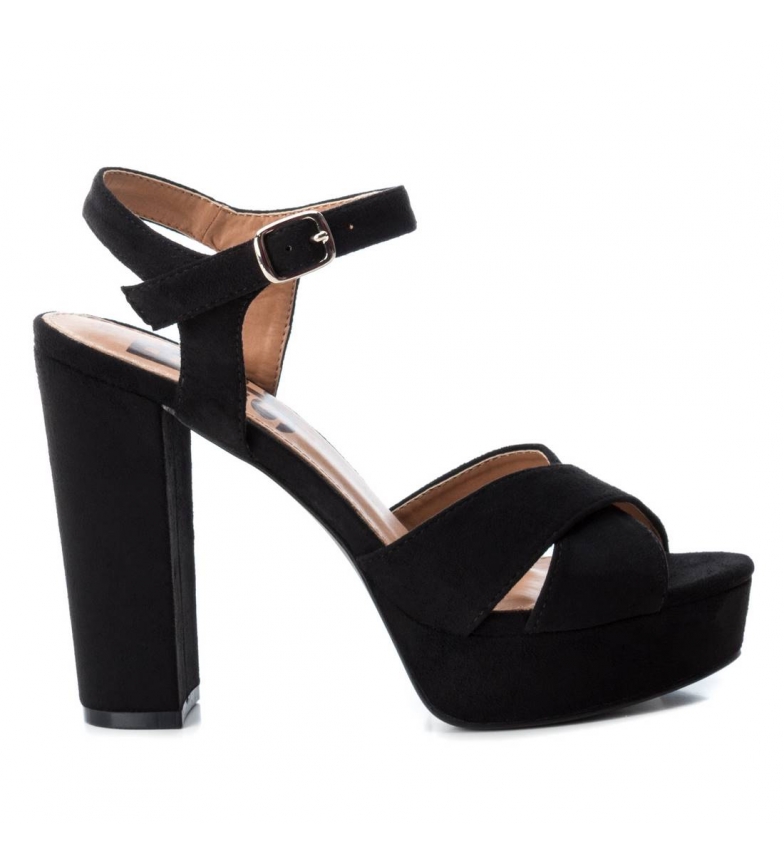069837 Refresh Tacn12cm Sandalias Sandalias Refresh Negroaltura m80nvNw