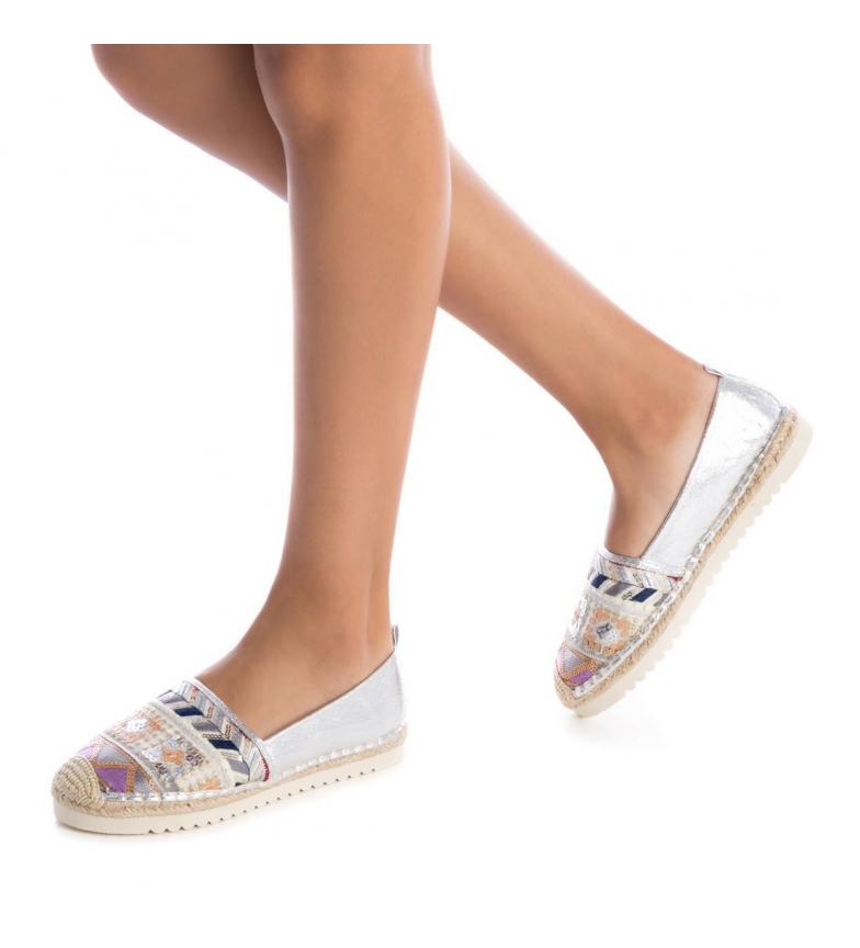 Refresh Plano Yute Zapatos 069777 Plata 5jLcAR34q