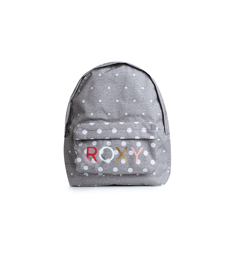 Roxy Mochila de açúcar bebé cinzento -41x32x11cm