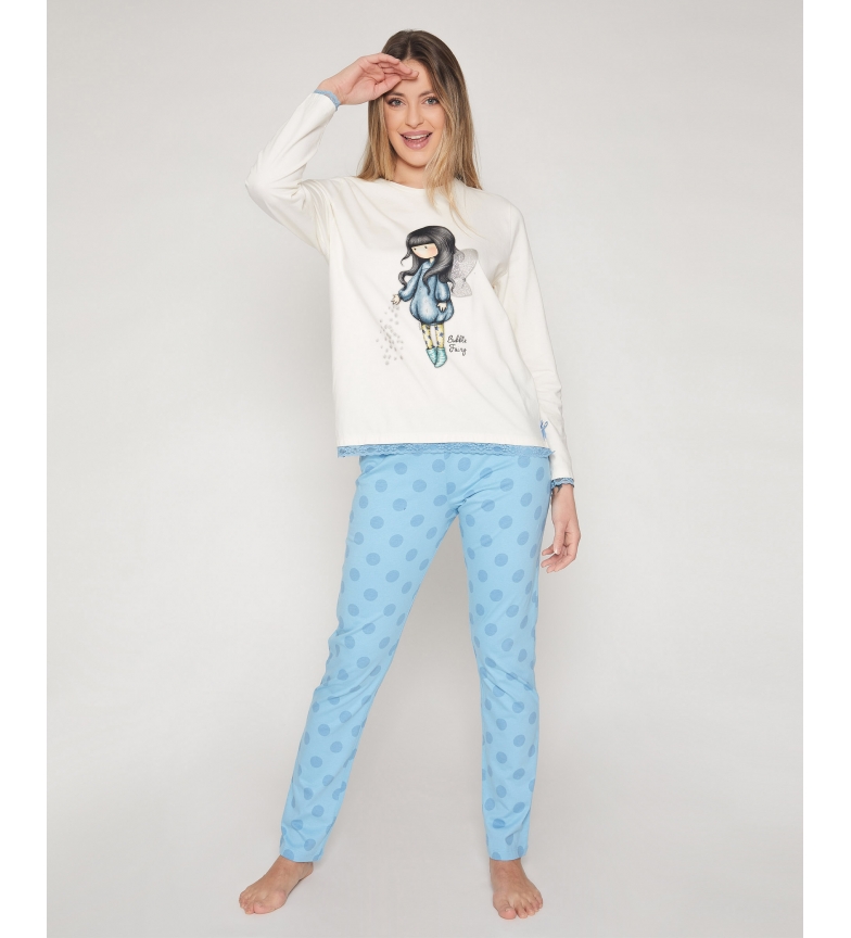 Santoro Pyjama 'Bubble Fairy', beige, bleu