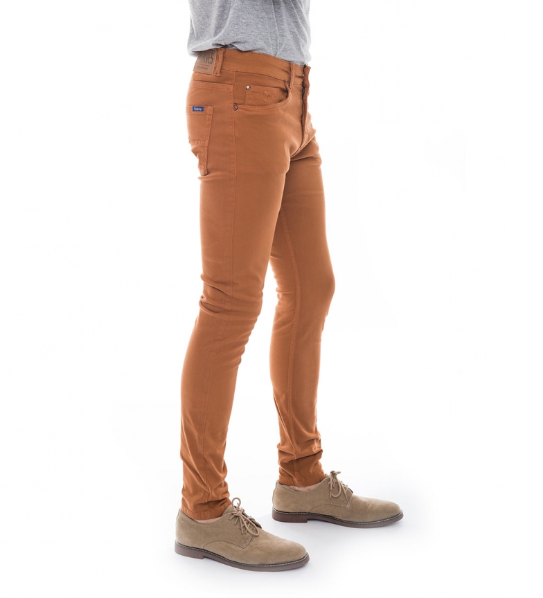 Pantaln Naranja Six Valves Harolt Skinny edCxEQrBoW