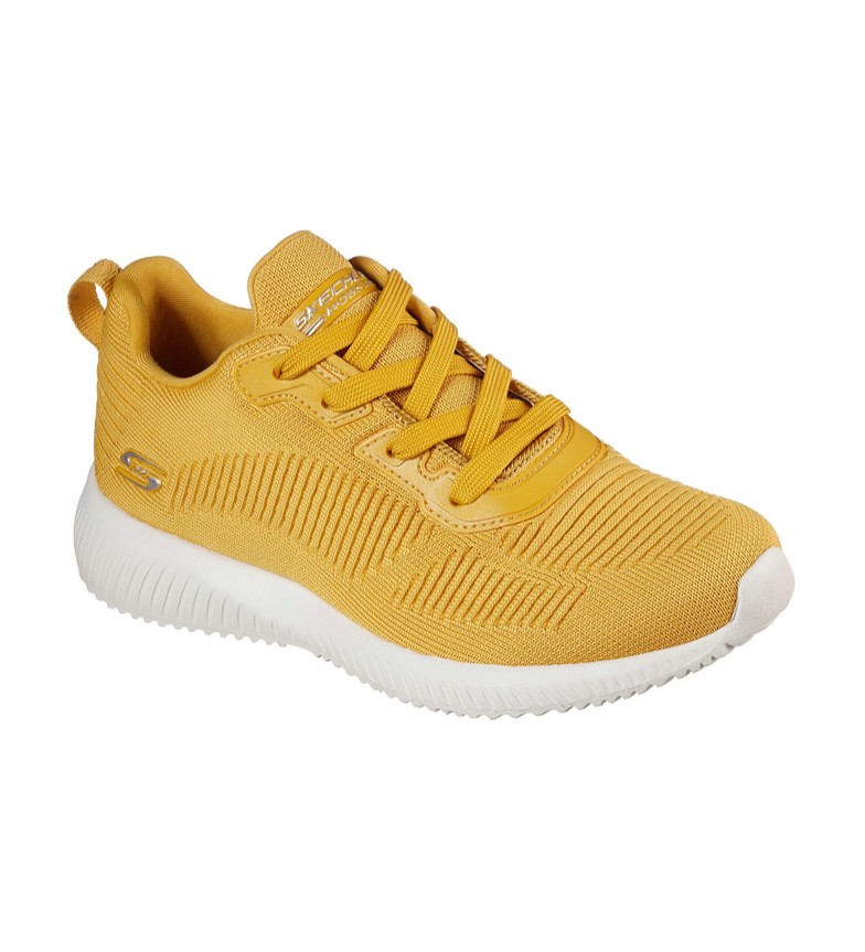 Skechers Zapatillas Bobs Squad amarillo - Tienda Esdemarca calzado, moda y complementos - zapatos de marca y marca