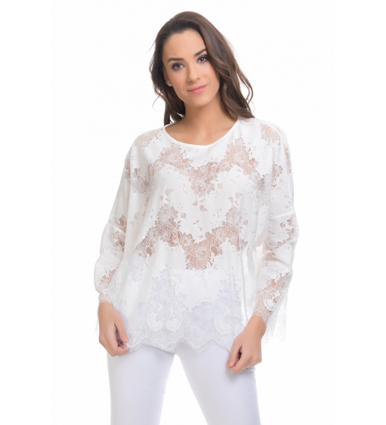 Blanco Blanco Blusa Encaje Encaje Blusa Blusa Encaje Tantra Tantra Blusa Tantra Blanco Tantra Encaje dexWrBoC