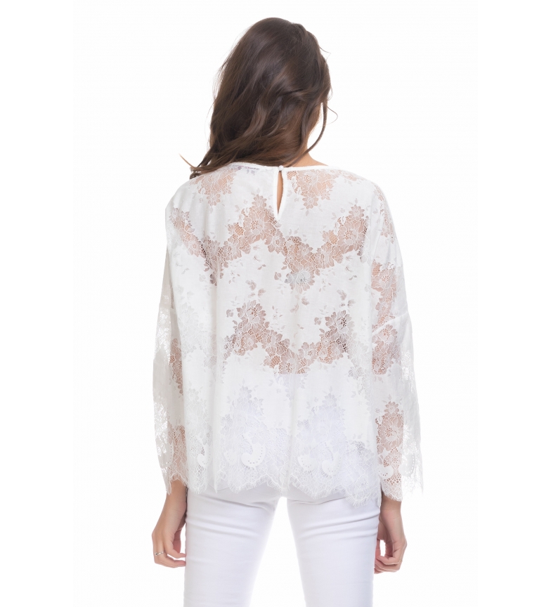 Blanco Blanco Blusa Encaje Encaje Blusa Blusa Encaje Tantra Tantra Blusa Tantra Blanco Tantra Encaje dexWrBoC