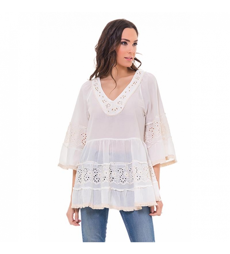 Tantra Batista Blusa Batista Batista Blusa Beige Blusa Beige Tantra Tantra PkXiuOTZ