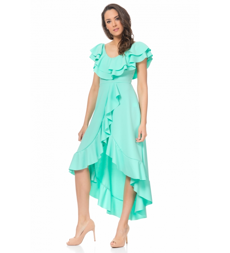 Agua Tantra Agua Asimtrico Vestido Asimtrico Tantra Tantra Vestido Vestido xBCordeW