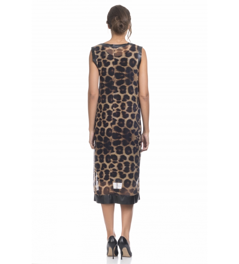 Animal Animal Print Tantra Vestido Vestido Vestido Tantra Print Tantra TlK1F5c3uJ