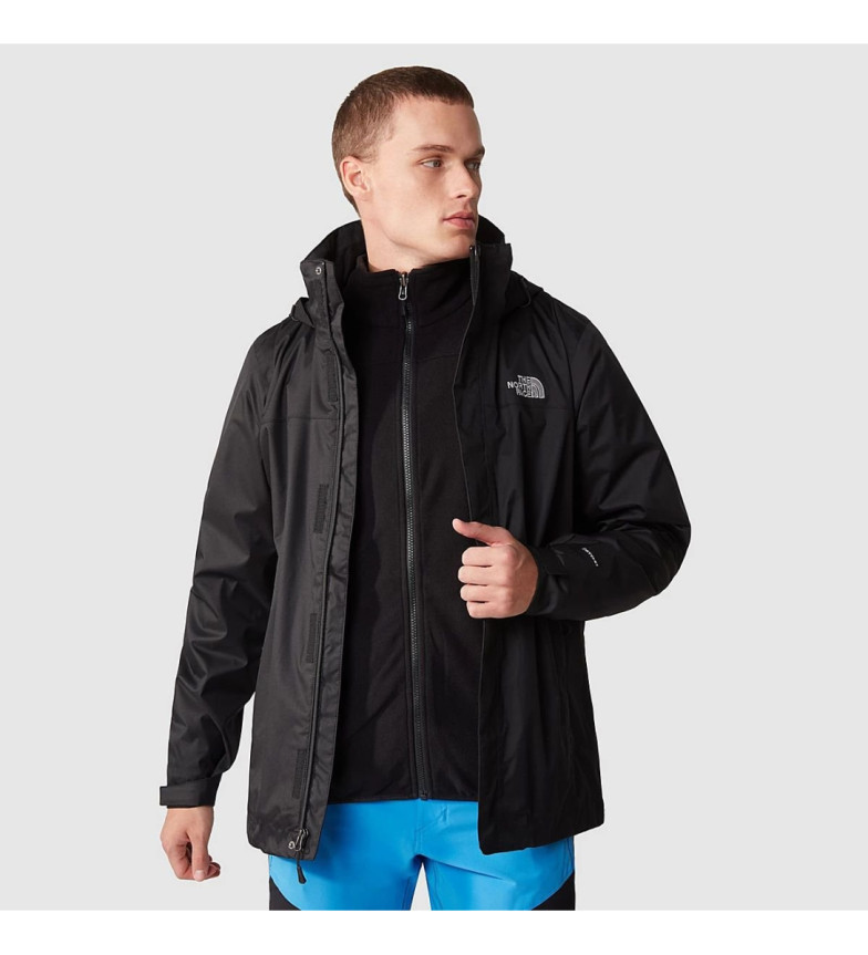 The North Face Jaqueta preta Evolve II Triclimate® - Esdemarca Loja moda,  calçados e acessórios - melhores marcas de calçados e calçados de grife