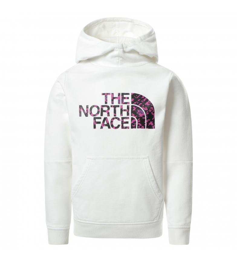 Comprar The North Face Sudadera con Capucha Drew Peak II Girl blanco - tu  tienda online de Trekking
