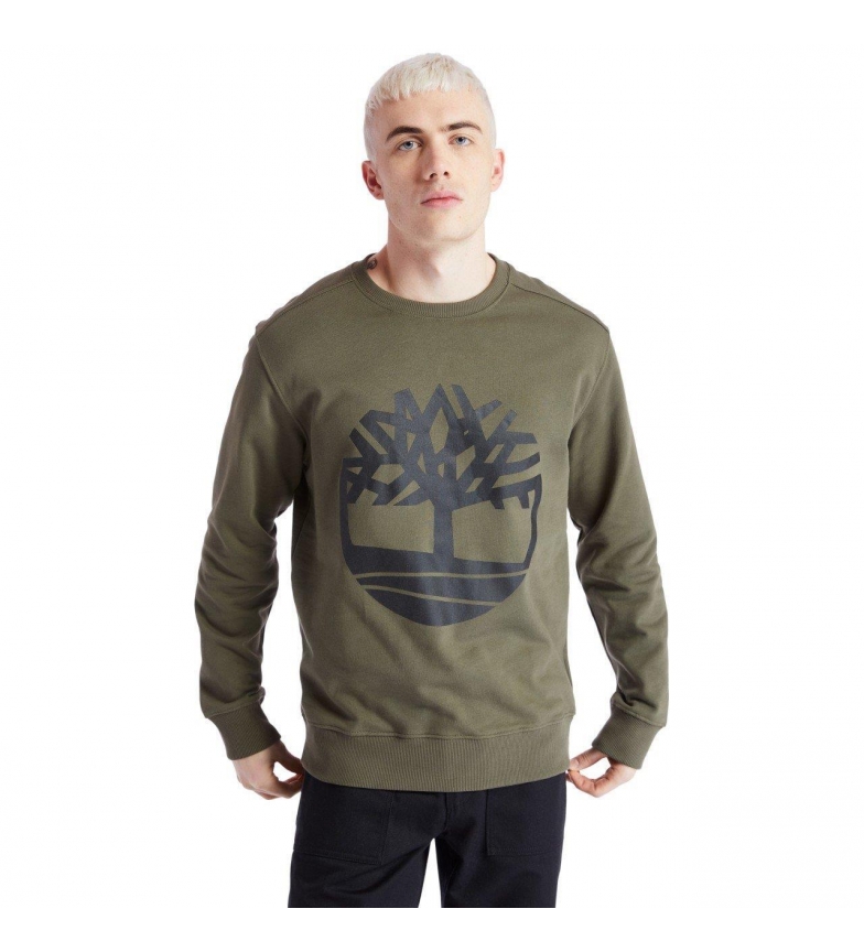 Timberland Sweatshirt Core Logotipo Tripulação verde