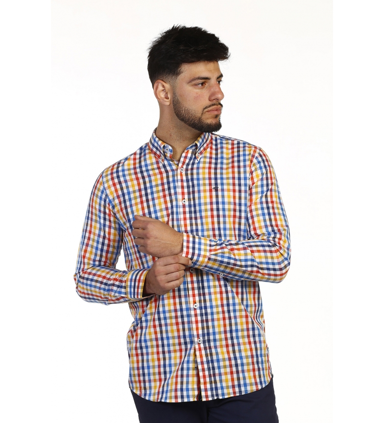 Time Camisa Cot Rayas Multicolor Of Bocha TFc3uK1lJ