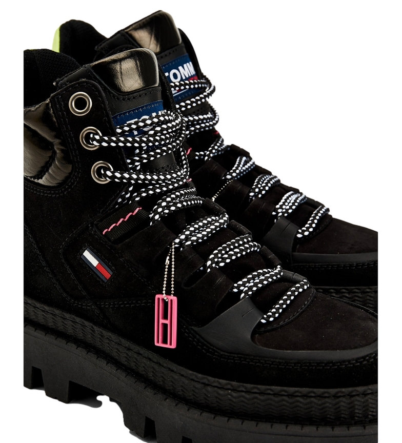 Comprar Tommy Hilfiger Botas de piel Hybrid negro - your online Trekking  store