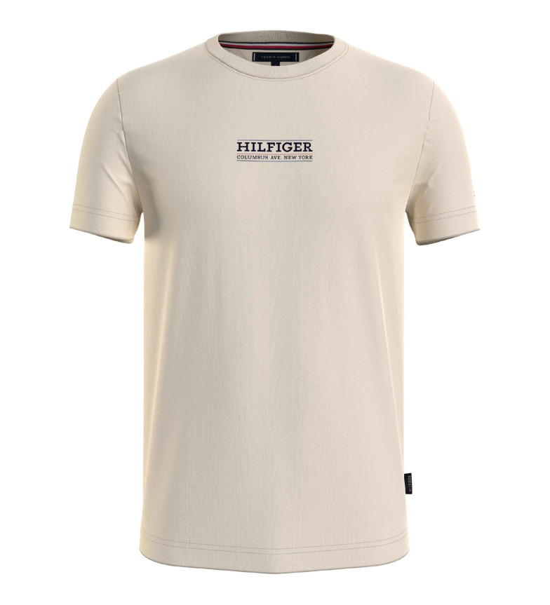 Tommy Hilfiger T-shirt Klein beige - Esdemarca Geschäft für Schuhe 