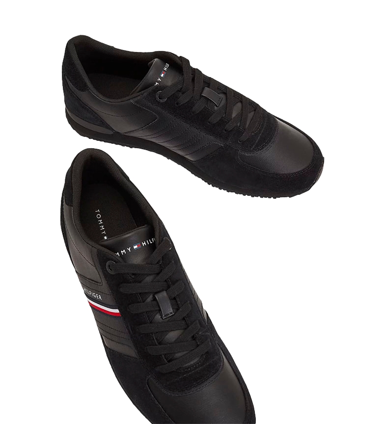 Tommy Hilfiger Scarpe da ginnastica in pelle mix Runner Iconic Nero -  Esdemarca Store moda, calzature e accessori - migliori marche di scarpe e  scarpe firmate