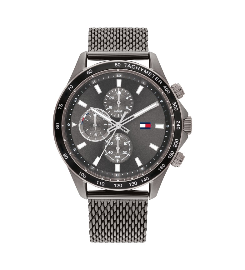 Tommy Hilfiger Analoguhr Stahlgrau - Esdemarca Geschäft für Schuhe 