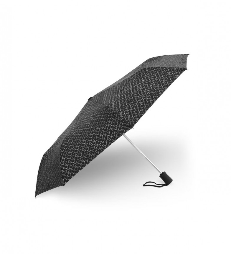 Tous Milosos Unico Folding Umbrella black - ESD Store fashion, footwear and  accessories - best brands shoes and designer shoes