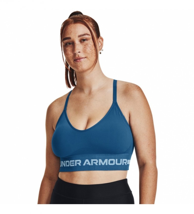 Under Armour Soutien de desporto sem costuras Low Long azul - Esdemarca  Loja moda, calçados e acessórios - melhores marcas de calçados e calçados  de grife