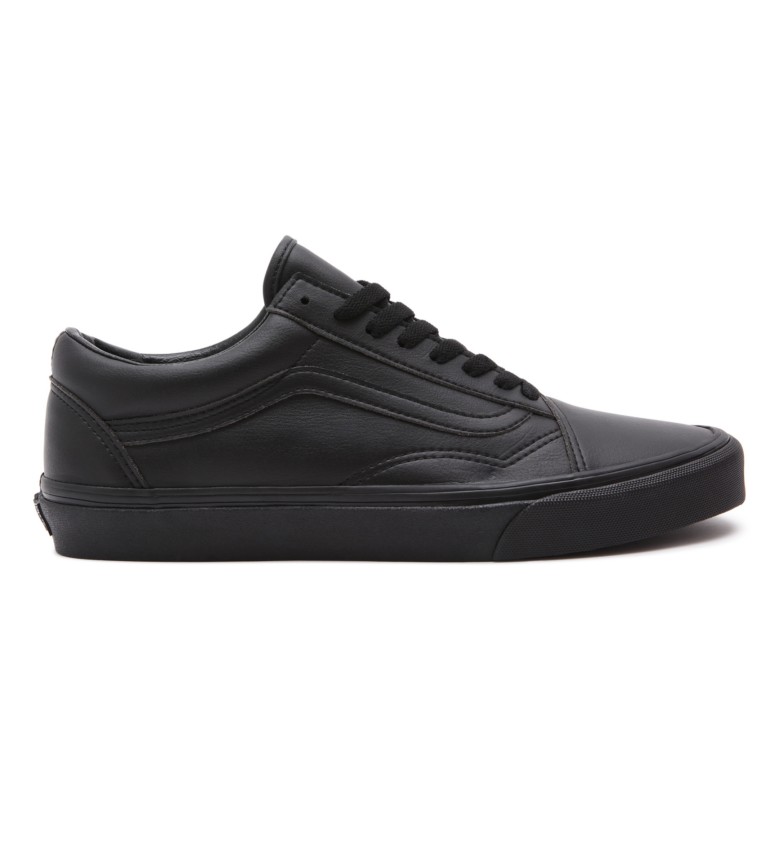 Vans nere striscia on sale bianca