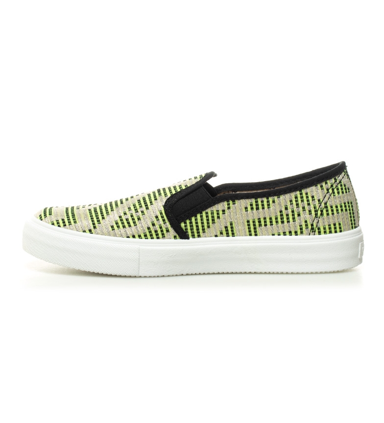 Fluor Victoria Slip On Lurex Amarillo DHE2W9eIY