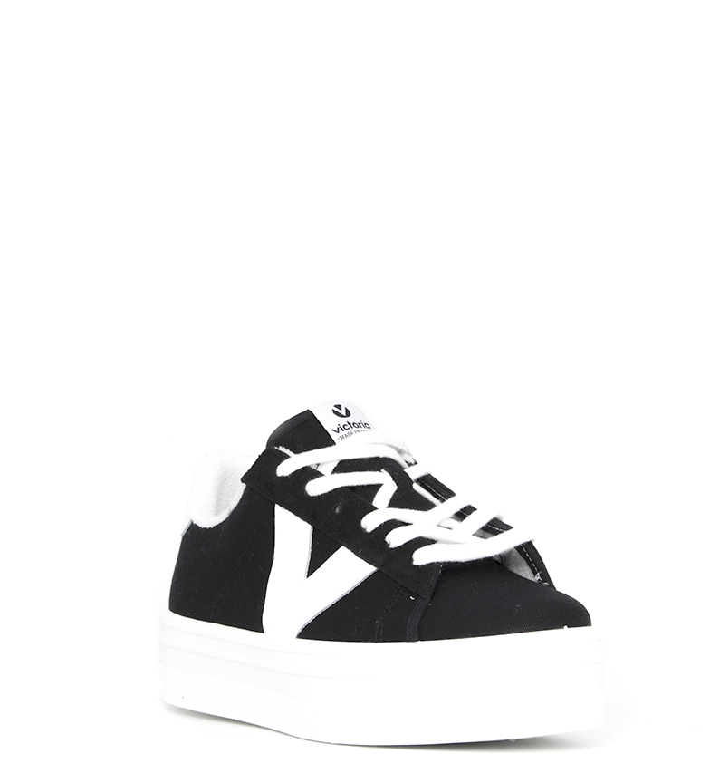 Zapatillas Plataforma4cm Barcelona Victoria Victoria Negroaltura 3RjqScL54A