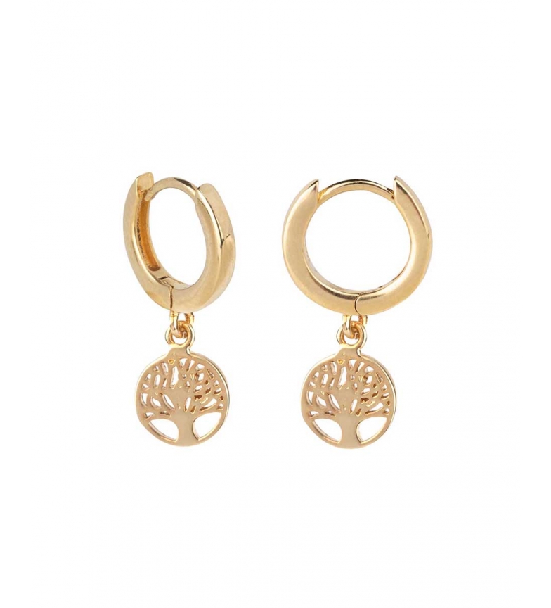 VIDAL & VIDAL Earrings Trendy tree gold 18Ktes