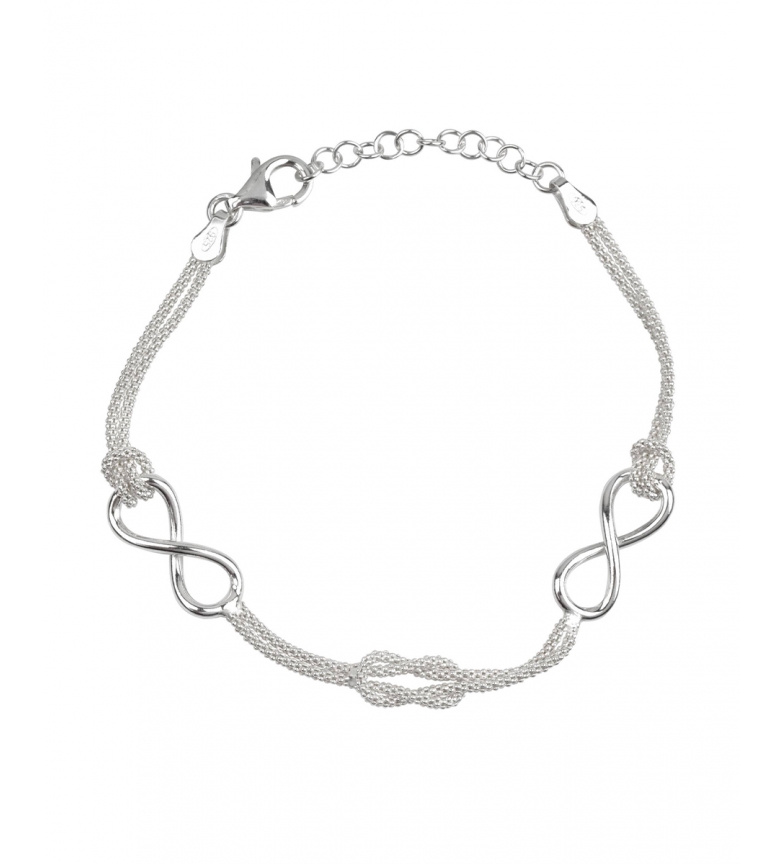 VIDAL & VIDAL Bracelet Essentials double infinity silver