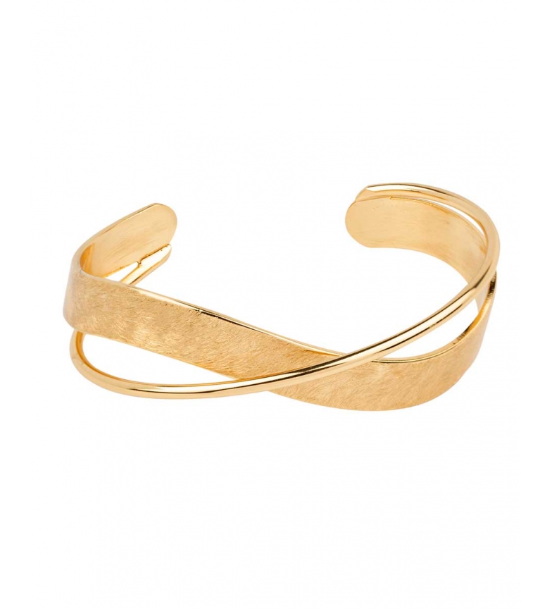 VIDAL & VIDAL Rigid bracelet Textures gold 18Ktes