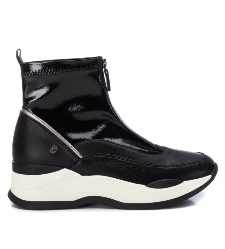 Xti Botines 140054 Marrón - Altura Cuña 7cm - - Tienda