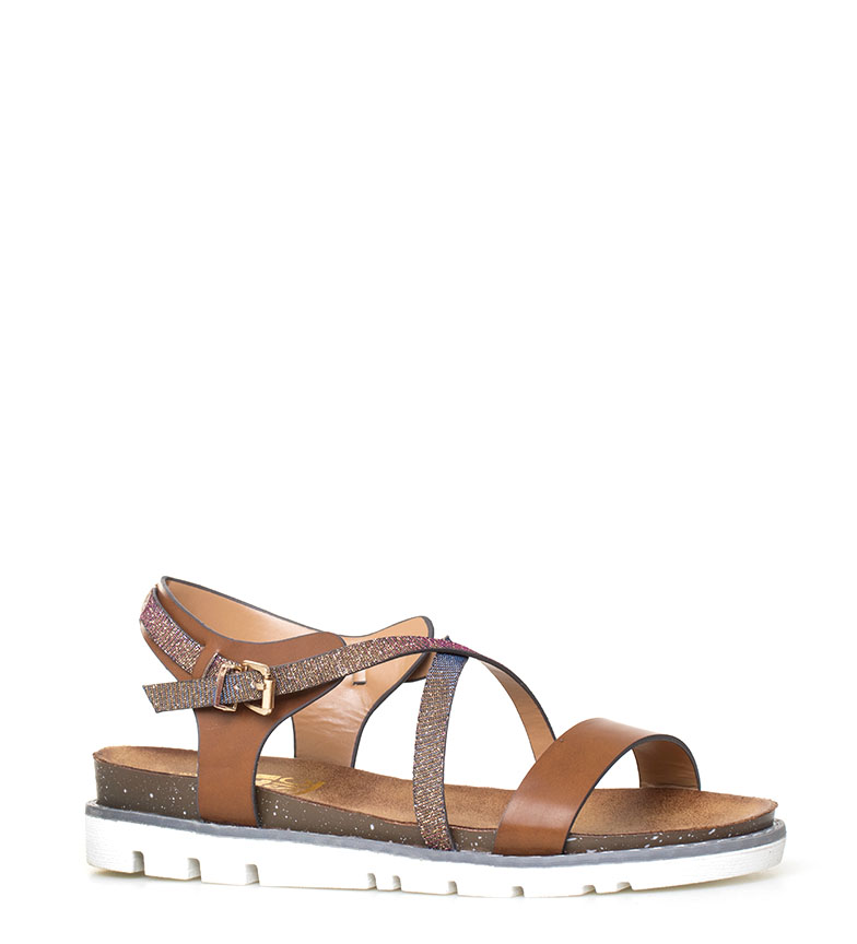 Xti Sandalias Xti Sandalias Ria Camel EIY2WH9eD